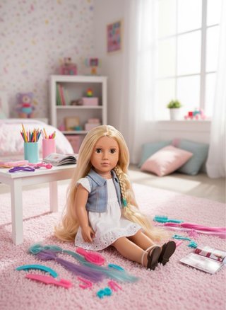 Muñeca Our Generation Phoebe De Pelos - Doll