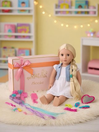Muñeca Our Generation Phoebe De Pelos - Doll