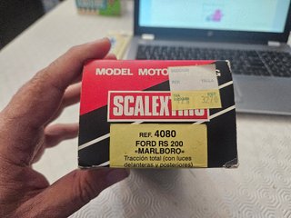Scalextric Ford RS Exin con luces