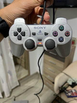 PS2 Fat Plateada + True Crime