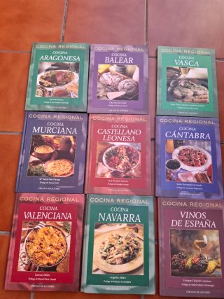Regiones de España.Libros de colección.