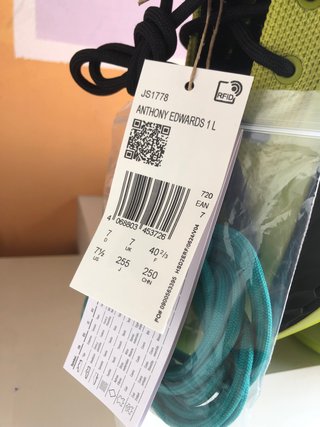 Adidas Anthony Edwards 1.0 Low Talla 40 2/3