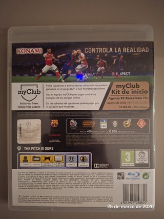 PS3 PES 2017 Pro Evolution Soccer