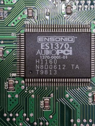 Tarjeta de sonido Ensoniq Audio PCI