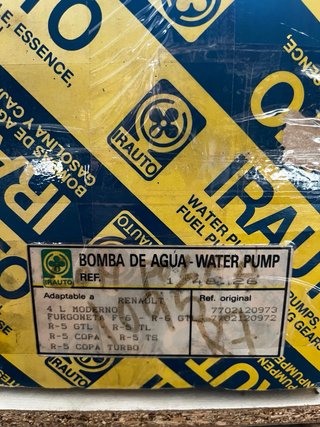 Bomba de agua Renault