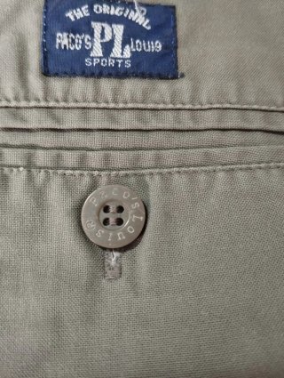 Pantalones tipo safari verde oliva