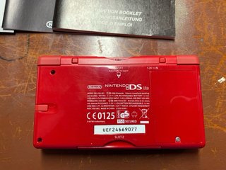Nintendo DS Lite Rossa Completa