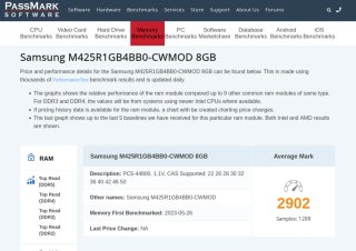 8GB RAM DDR5 5600 SODIMM Samsung