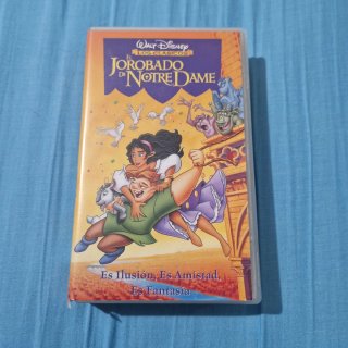 El Jorobado de Notre Dame VHS Disney Clásicos
