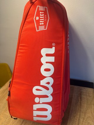 Bolsa Tenis Wilson Roja Super Tour