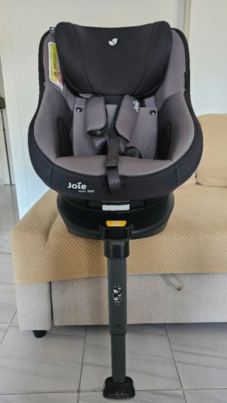 Silla de coche Joie negra y gris