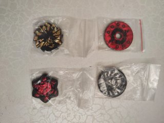 Lote 4 Tazos Máster