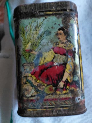 Caja de té La Colonial Madrid Vintage