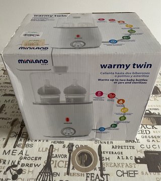 Calienta biberones Miniland Warmer Twin
