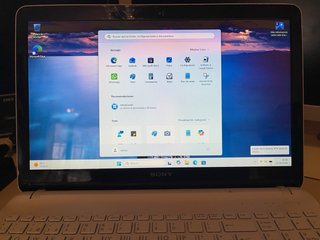 Portátil Sony Vaio Blanco