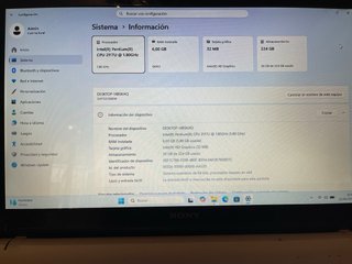 Portátil Sony Vaio Blanco
