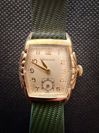 Reloj Bulova Senator Gents Deco Style 1950-1959