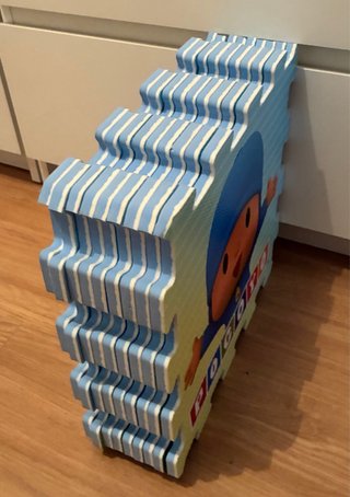 Tappeto Puzzle Pocoyó in Gomma EVA