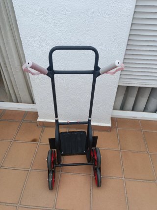 Carretilla especial escaleras