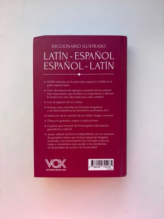 Diccionario LATÍN-ESPAÑOL