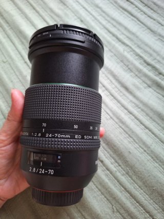 Objetivo HD Pentax-D FA f2.8 24-70 mm ED SDM WR