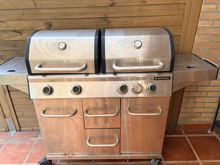 Barbacoa de Gas INOX Naterial Hudson 4B+1 + Funda