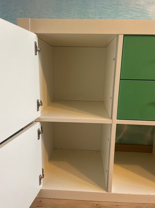Armario Modular IKEA Blanco y Verde