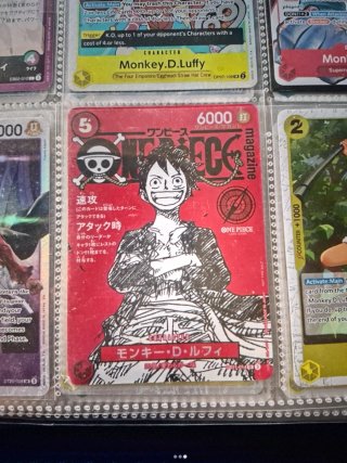 One Piece Card Game Luffy ST21-014