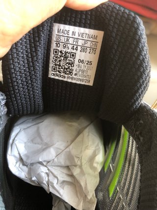 Zapatillas Adidas Negras y Verdes