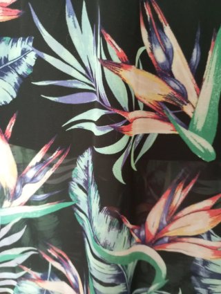 ~[Maxi Falda "H&M"Estampado Tropical ~