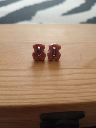 Pendientes Tous Oso Rosa