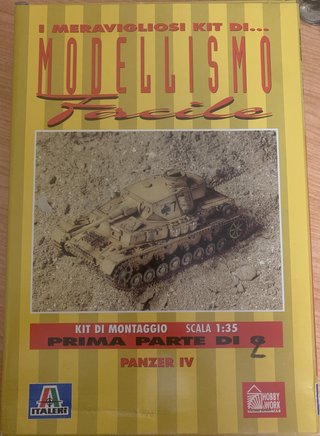 Italeri Modellismo Facile Panzer IV 1:35