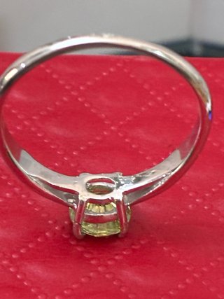 Anillo Oro 18k 0.84 Ct Diamante Natural
