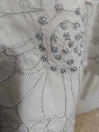 Vestido blanco algodón fiesta verano