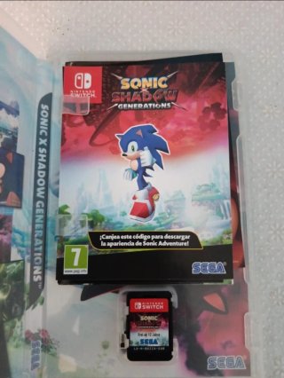 Sonic Shadow Generations Nintendo Switch