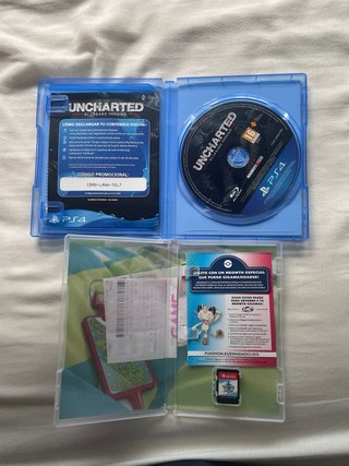 Pack Nintendo Switch y PS4 Juegos