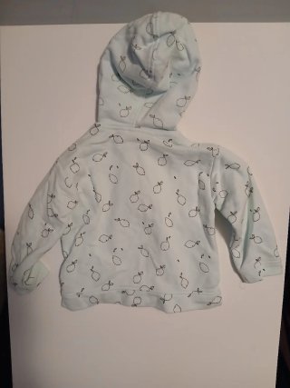 Sudadera con capucha y estampado de limones