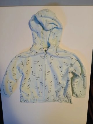 Sudadera con capucha y estampado de limones