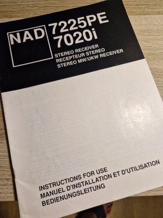 Amplificador-receptor NAD 7225 PE
