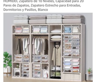 Zapatero HOMIDEC 10 Niveles Blanco