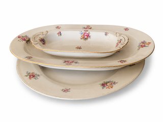 Set 3 Seltmann Bavaria Piatti Floreali