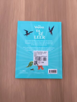 Libro Vaiana "Ya sé leer"