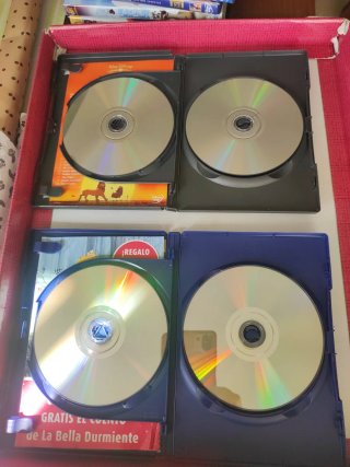 Lote Películas Infantiles Disney DVD