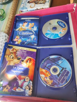 Lote Películas Infantiles Disney DVD