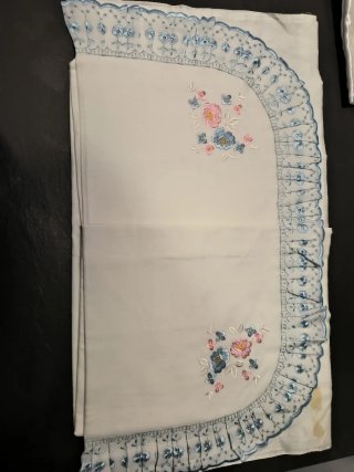 Juego sábanas bordadas 135 cm
