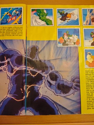 Álbum DRAGON BALL Z 2 Panini – incompleto, años 90