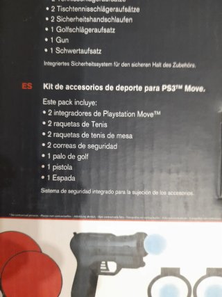 🇪🇦 Pack Sports PS3 + Juego PS3 Sports Champion