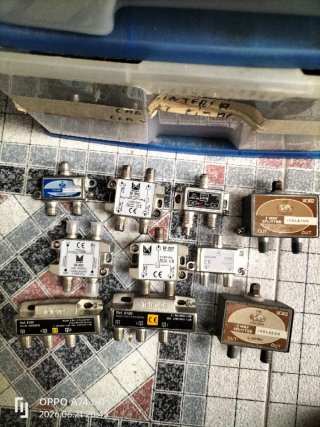 Distribuidores repartidores Splitter de antenas