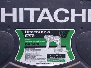 Taladro percutor a bateria Hitachi DH 14DL 14.4V