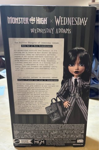Monster High x Wednesday “Mercoledì Addams”